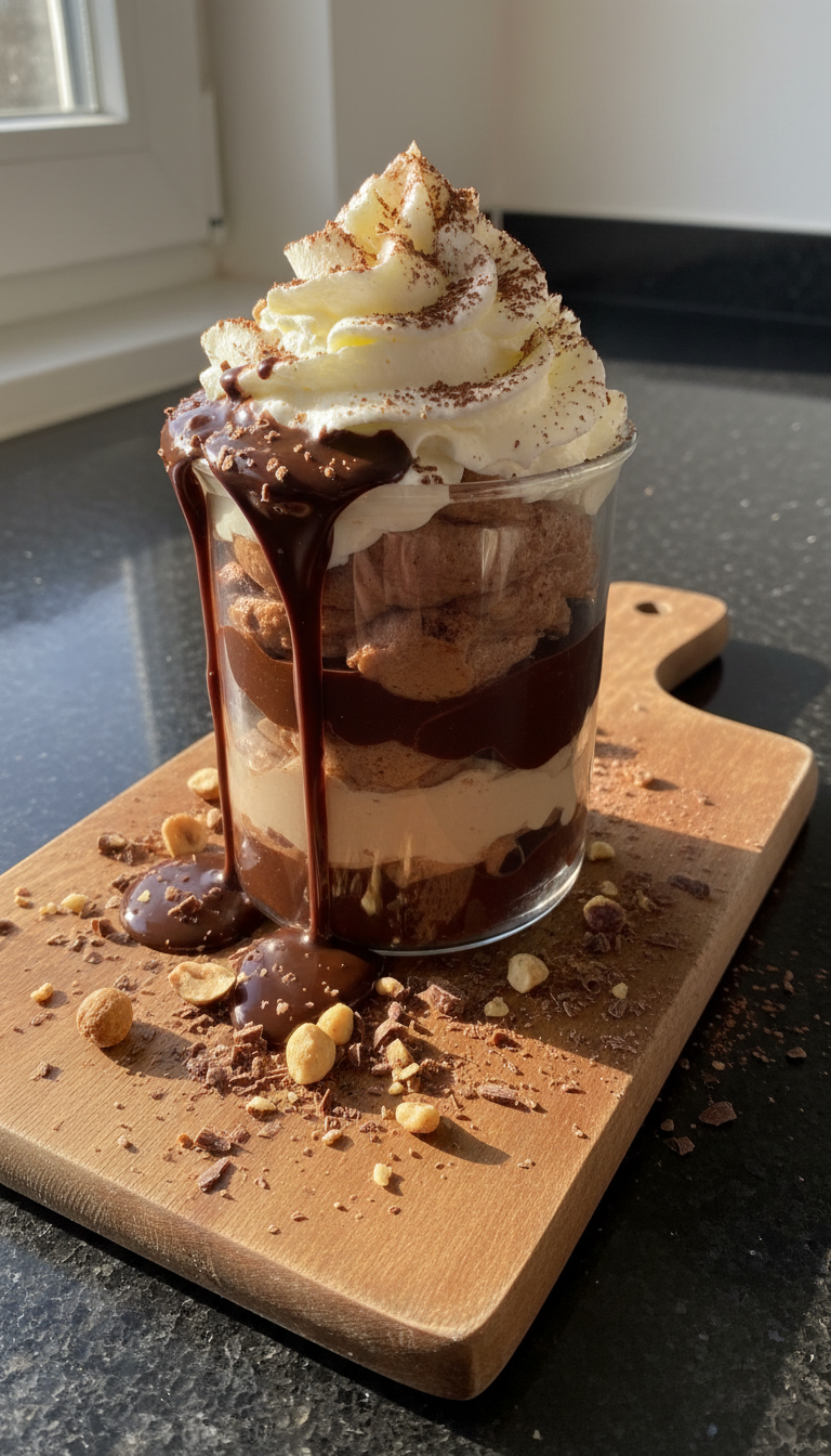 Dekadente Dubai Schoko Becher​