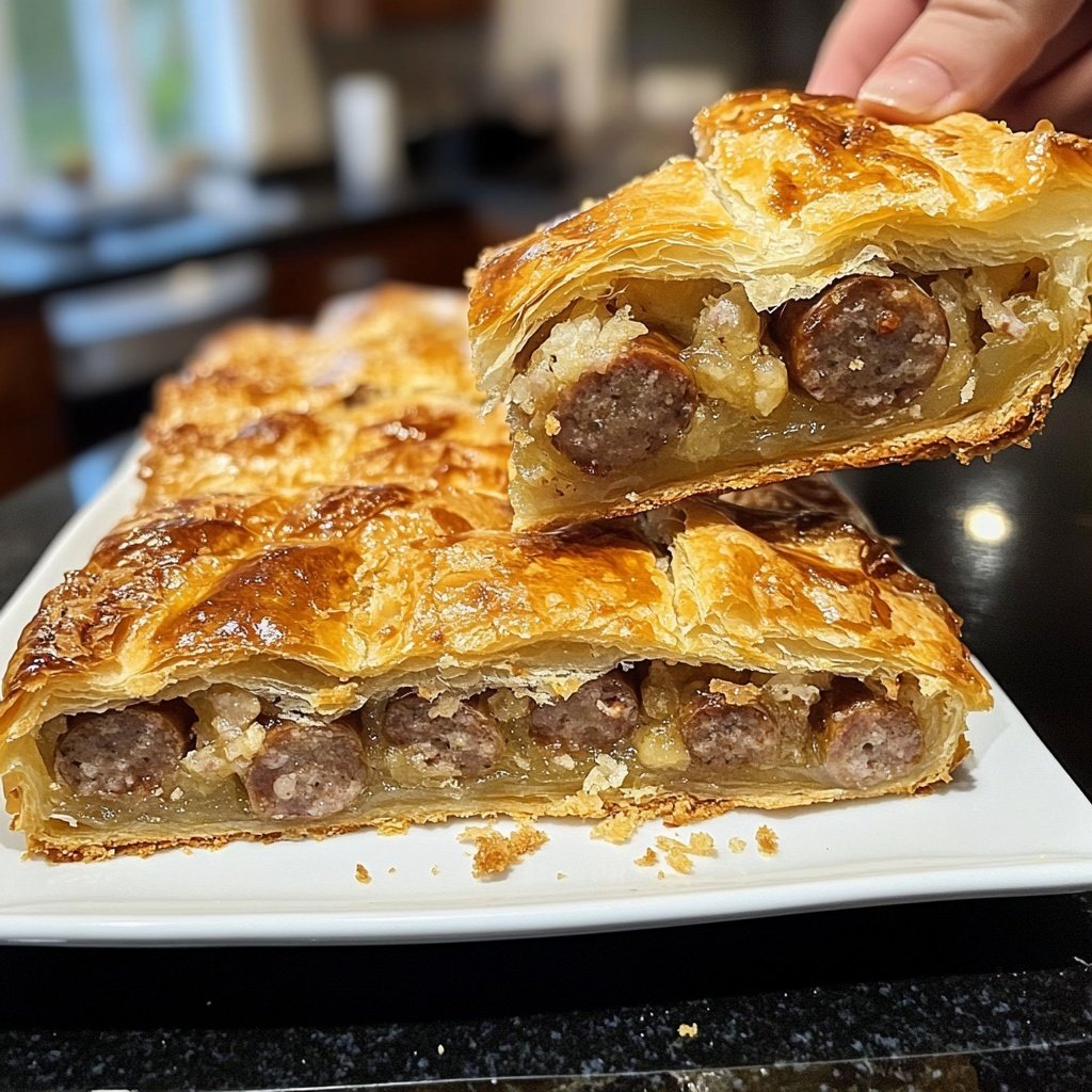 Weihnachtswürstchen im Schlafrock