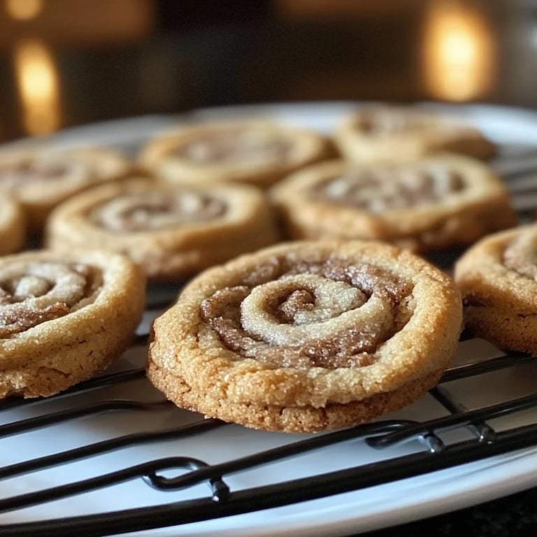 ZIMTSCHNECKENPLÄTZCHEN