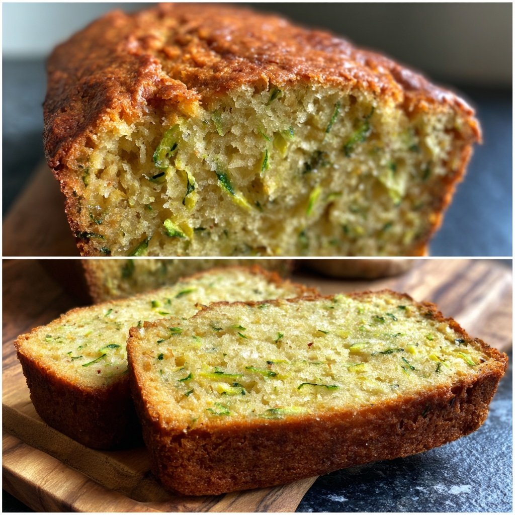 Zitrone Zucchini Schnellbrot