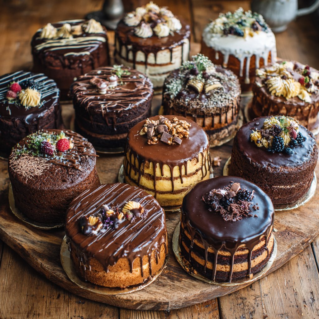 20 Geburtstagskuchen für Erwachsene: Schokoladenliebhaber Edition