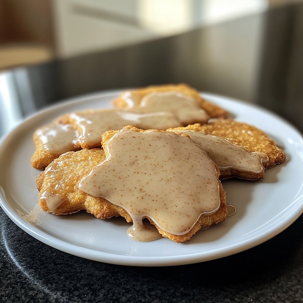 Glasierte Spekulatiusplätzchen