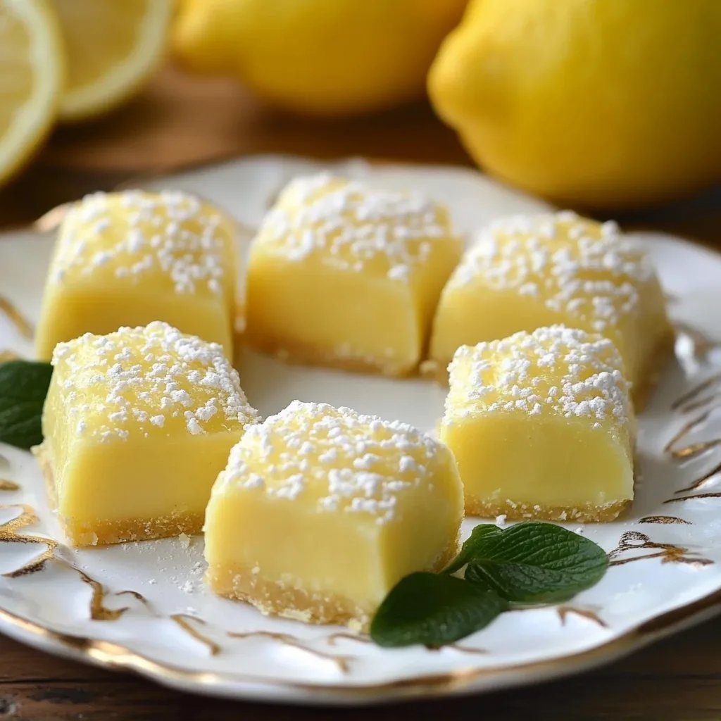 Zitronen-Pralinen