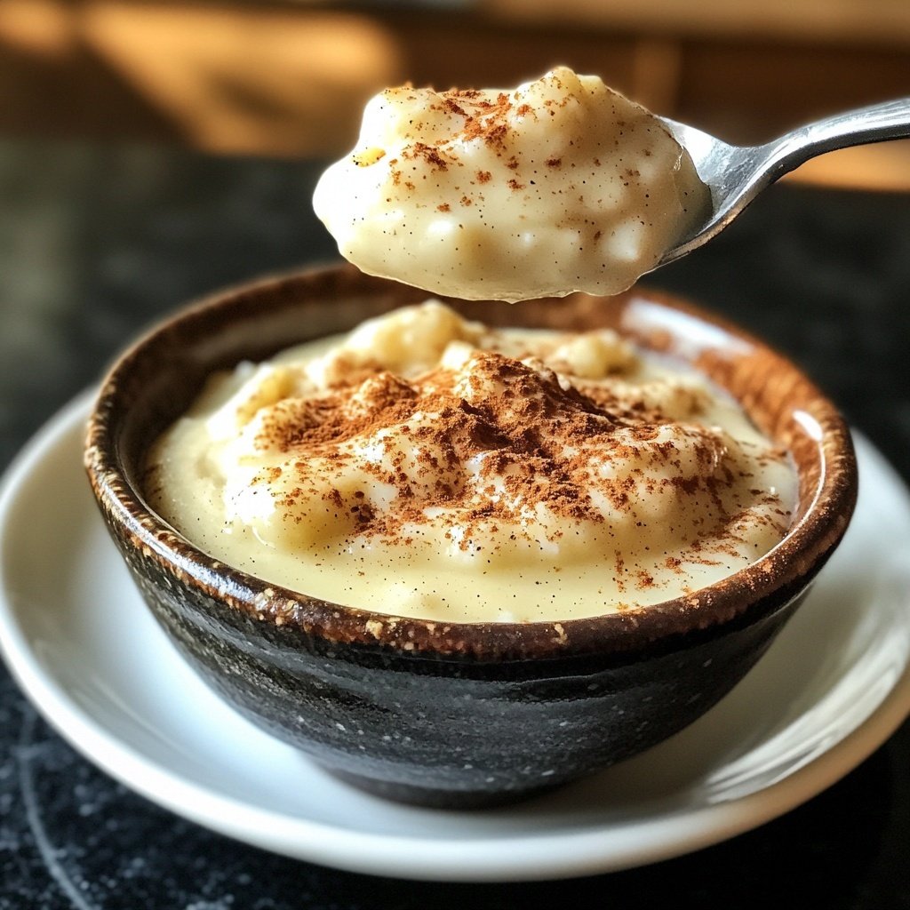 Vanillepudding mit Zimt