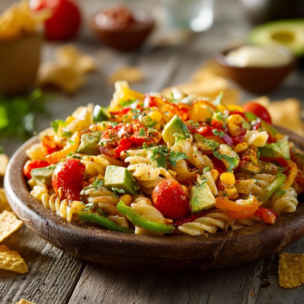 Tex-Mex Taco-Pasta-Salat