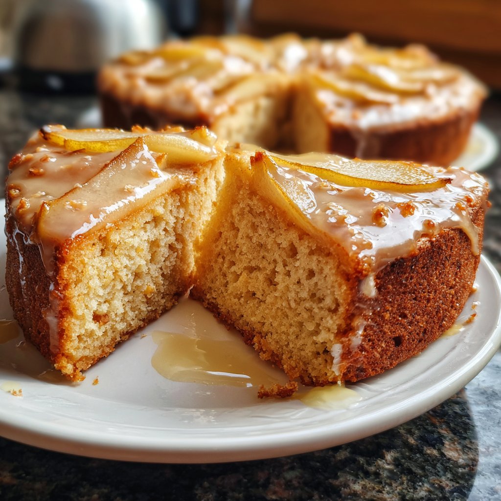 Glutenfrei Zitronen Kuchen Rote Birne