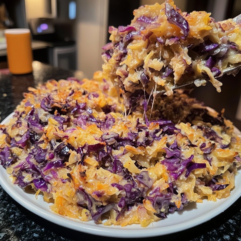 Rotkohl (deutsches Rezept für geschmorten Rotkohl)