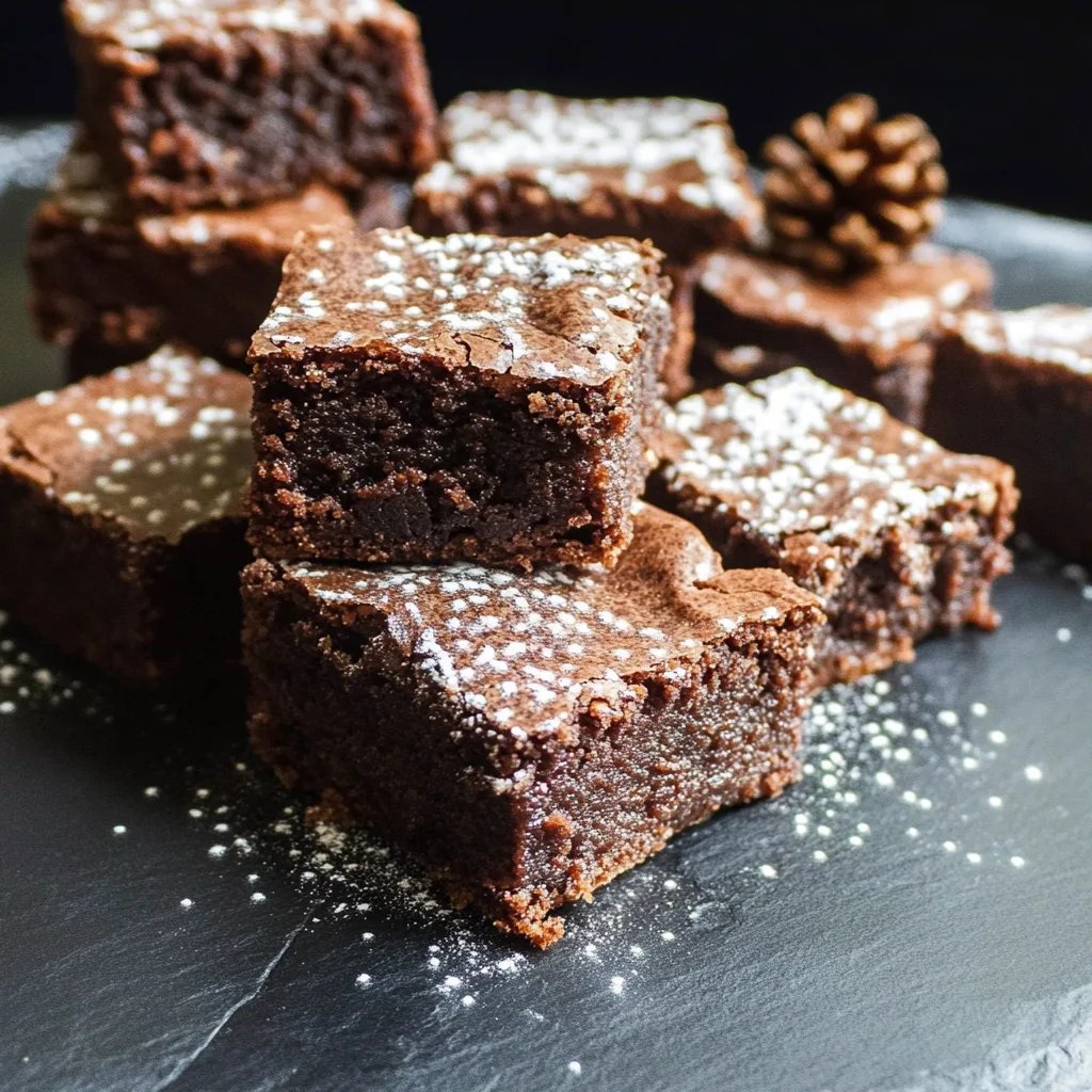 Lebkuchen Brownies