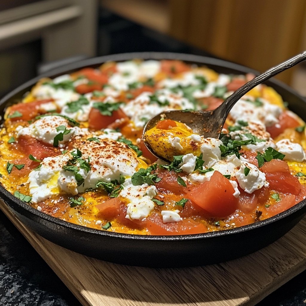 Internationale-Küche-Shakshuka mit Feta