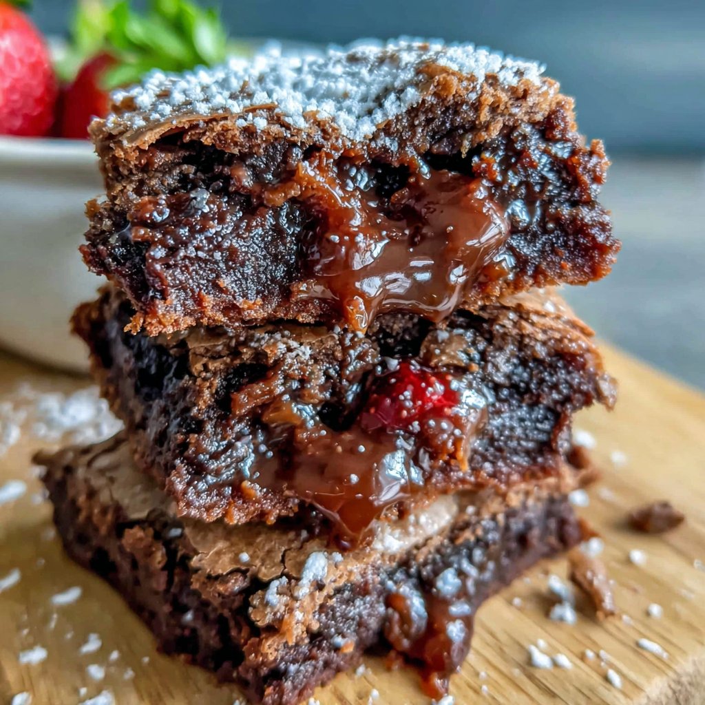 Waldfrucht-Brownie-Schokoladenkekse
