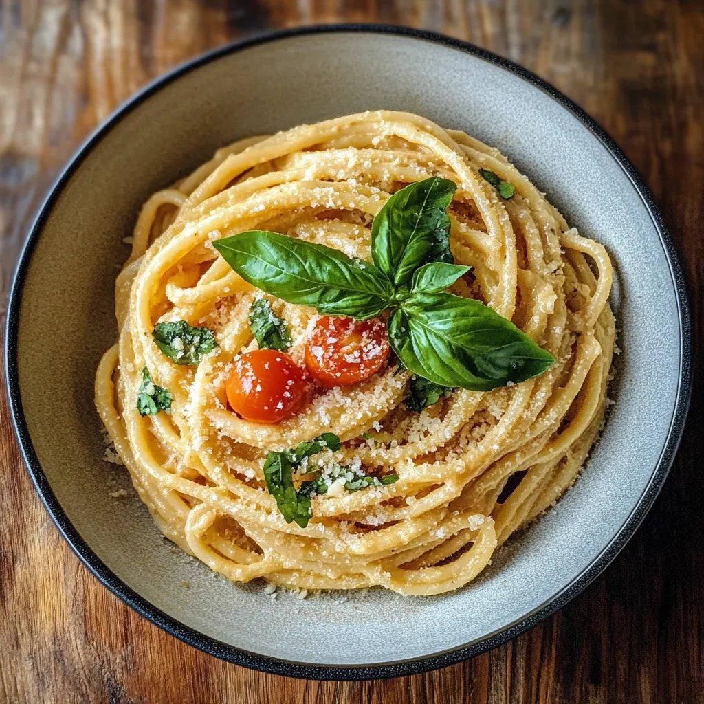 Zitronige Hummus Pasta