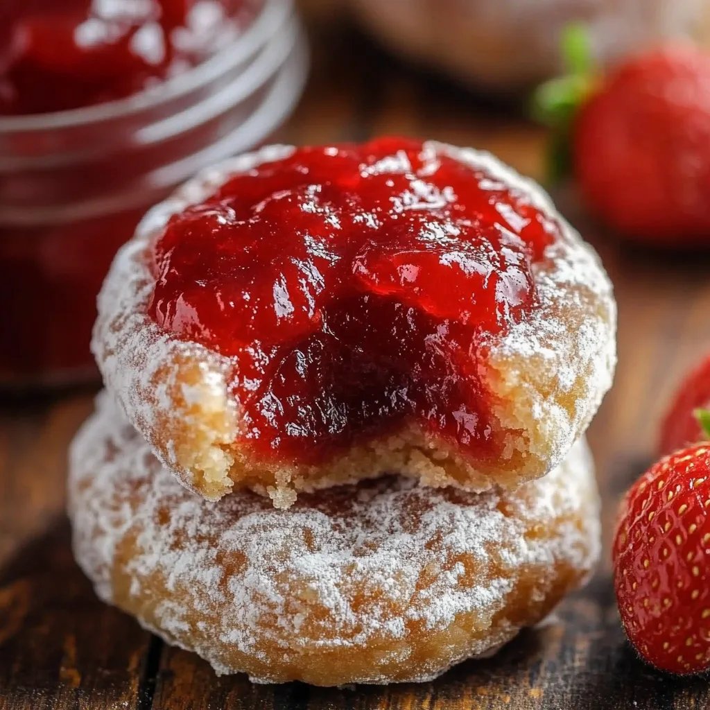 Marmeladen Küsschen Vom Blech