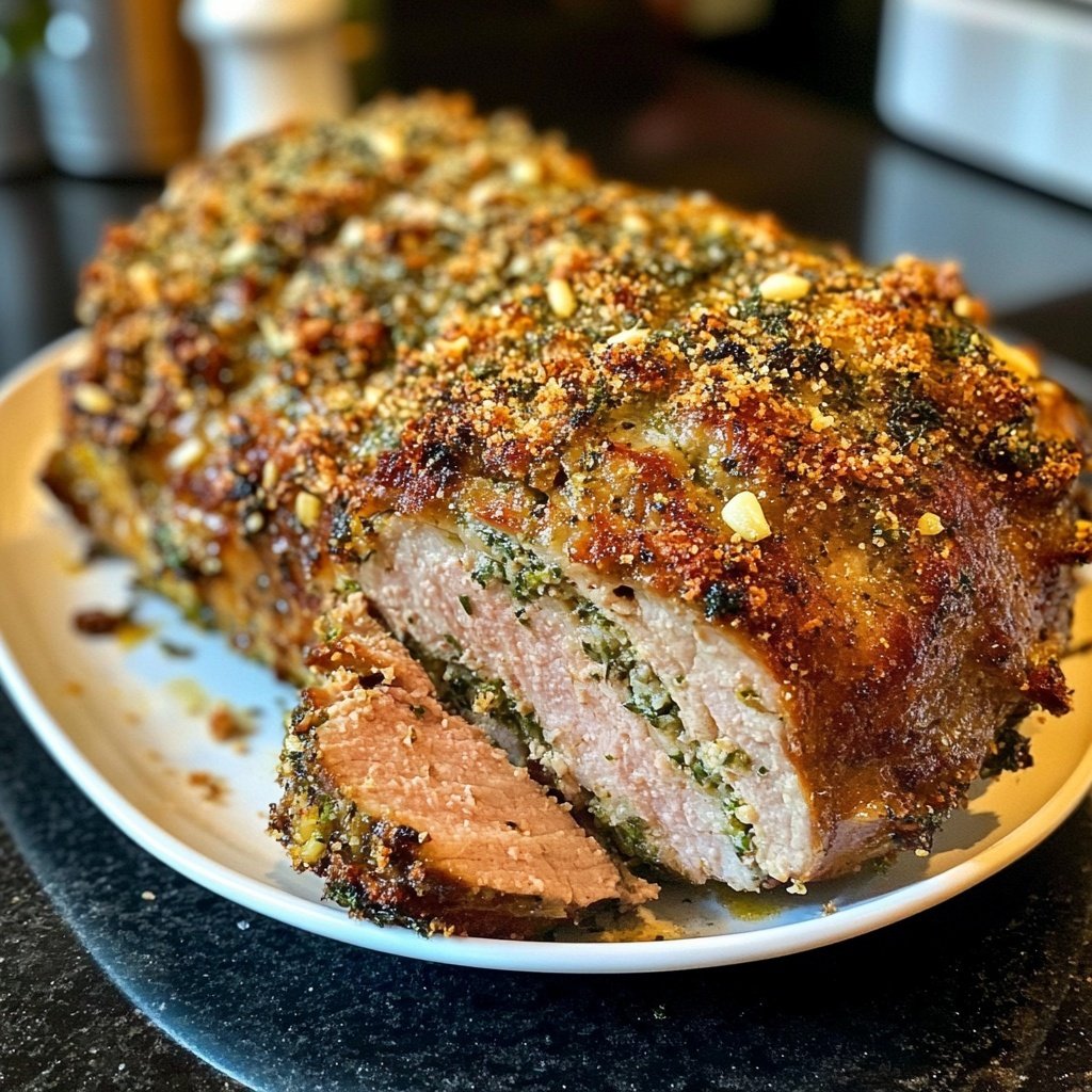 Lammbraten mit Kräuterkruste