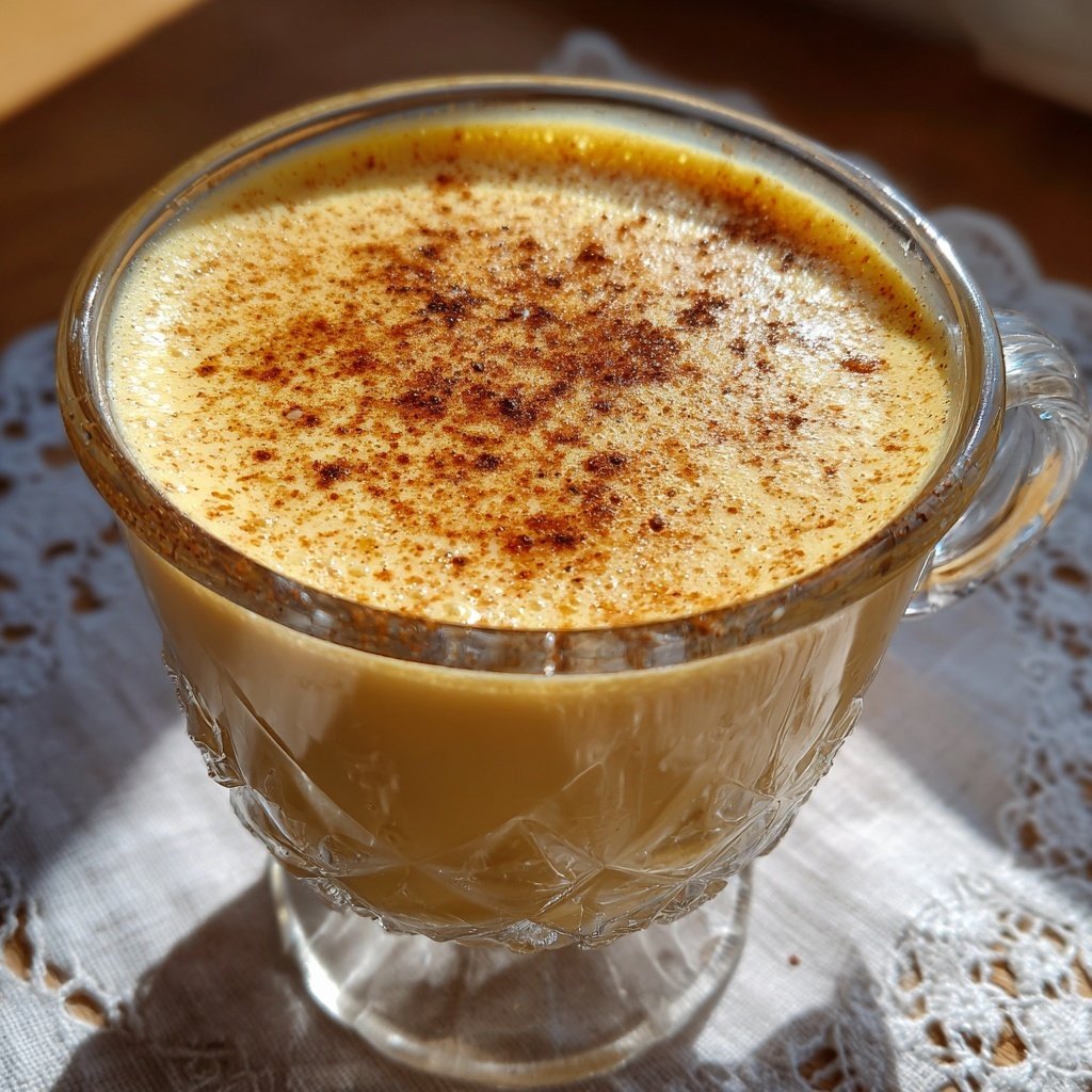 Cremiger Eierpunsch mit Vanillenote