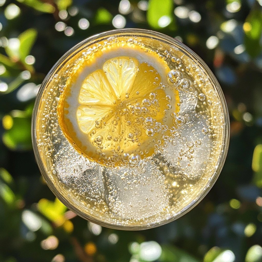 Meyer Zitronen Fizz Mocktail