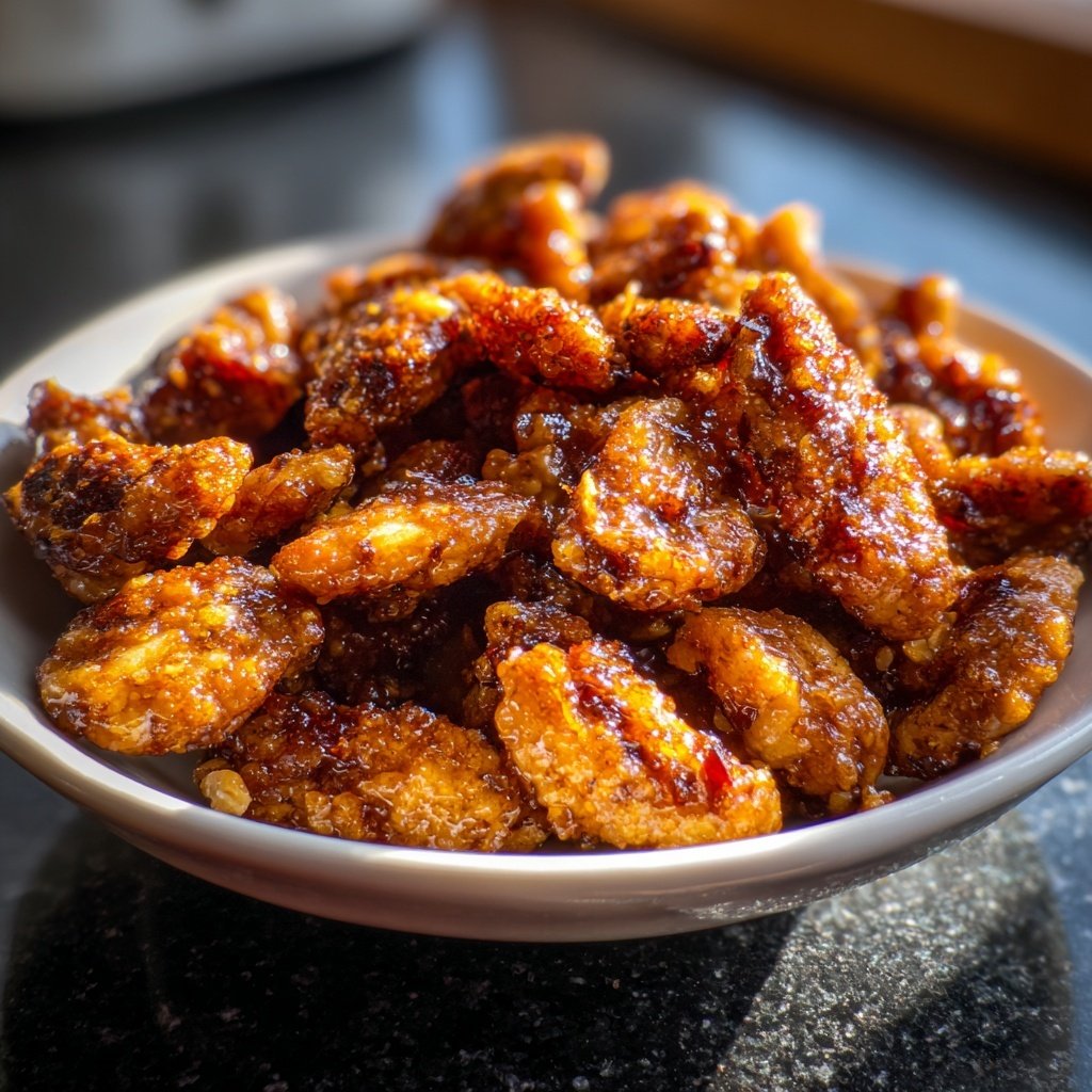 Vanille-Zimt Gebrannte Mandeln