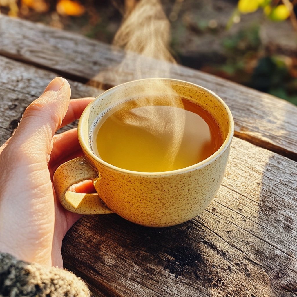 Honig-Ingwer-Wintertee