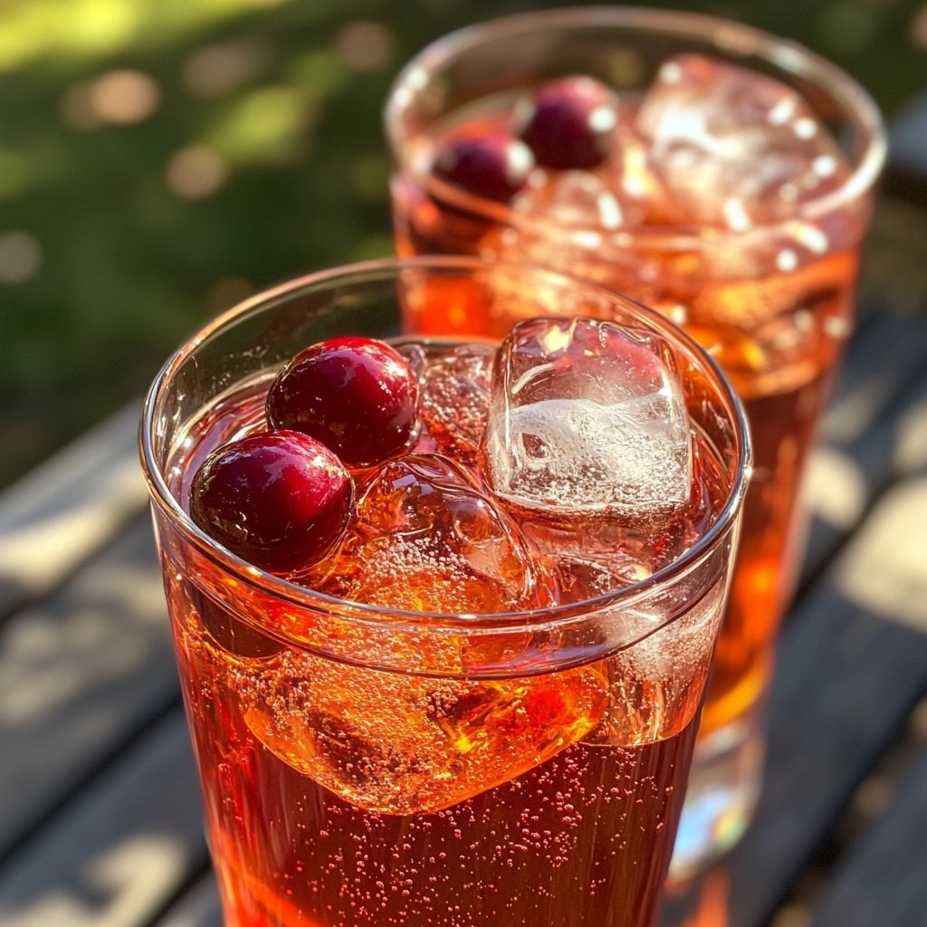 Festlicher Cranberry Winter Aperol Spritz