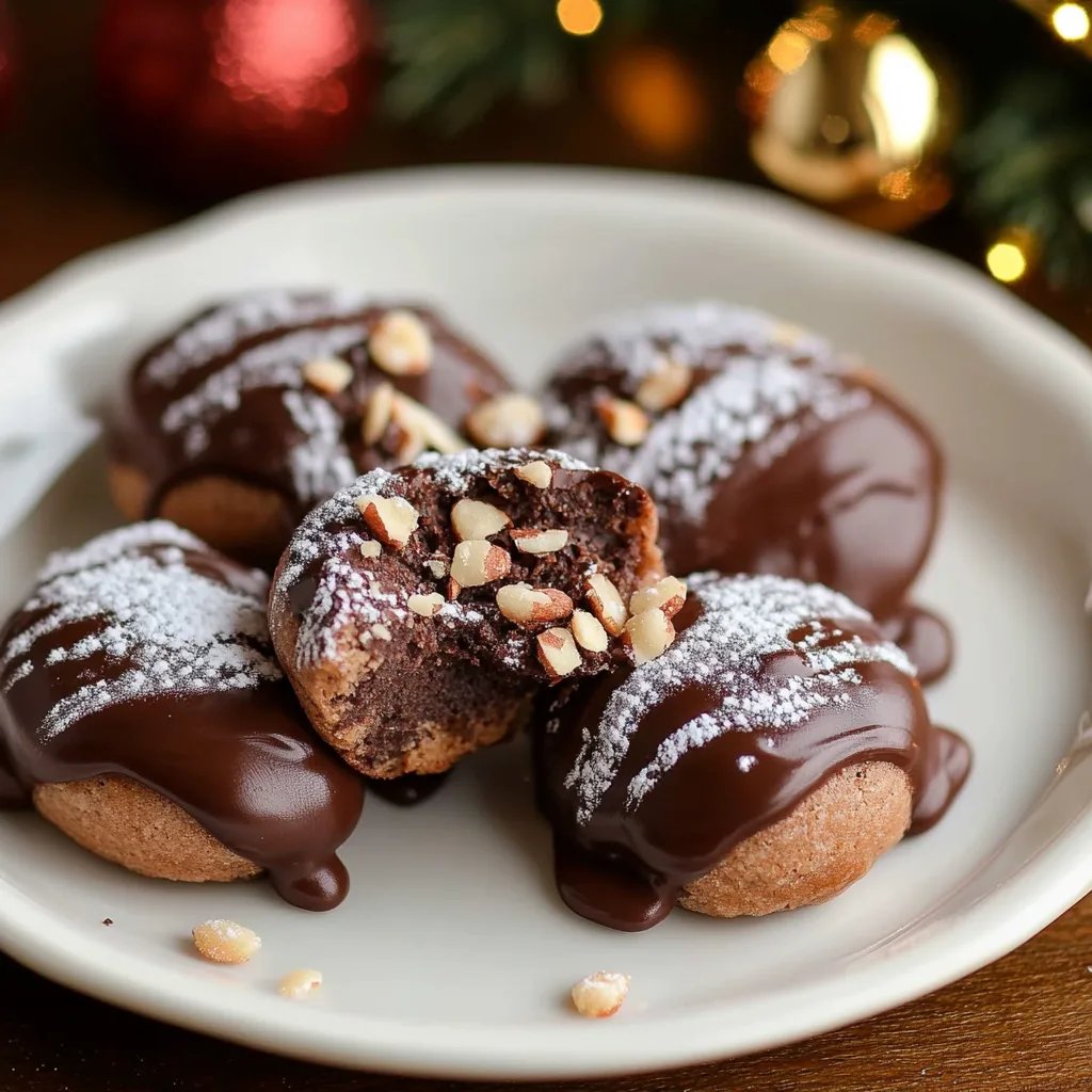 Nutella Plätzchen für Weihnachten