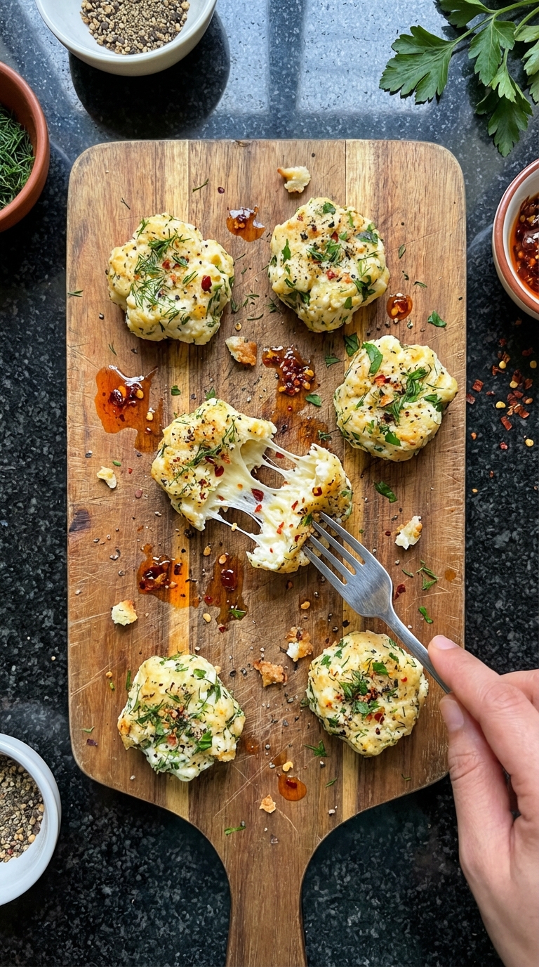 Würzige Hüttenkäse Snacks​