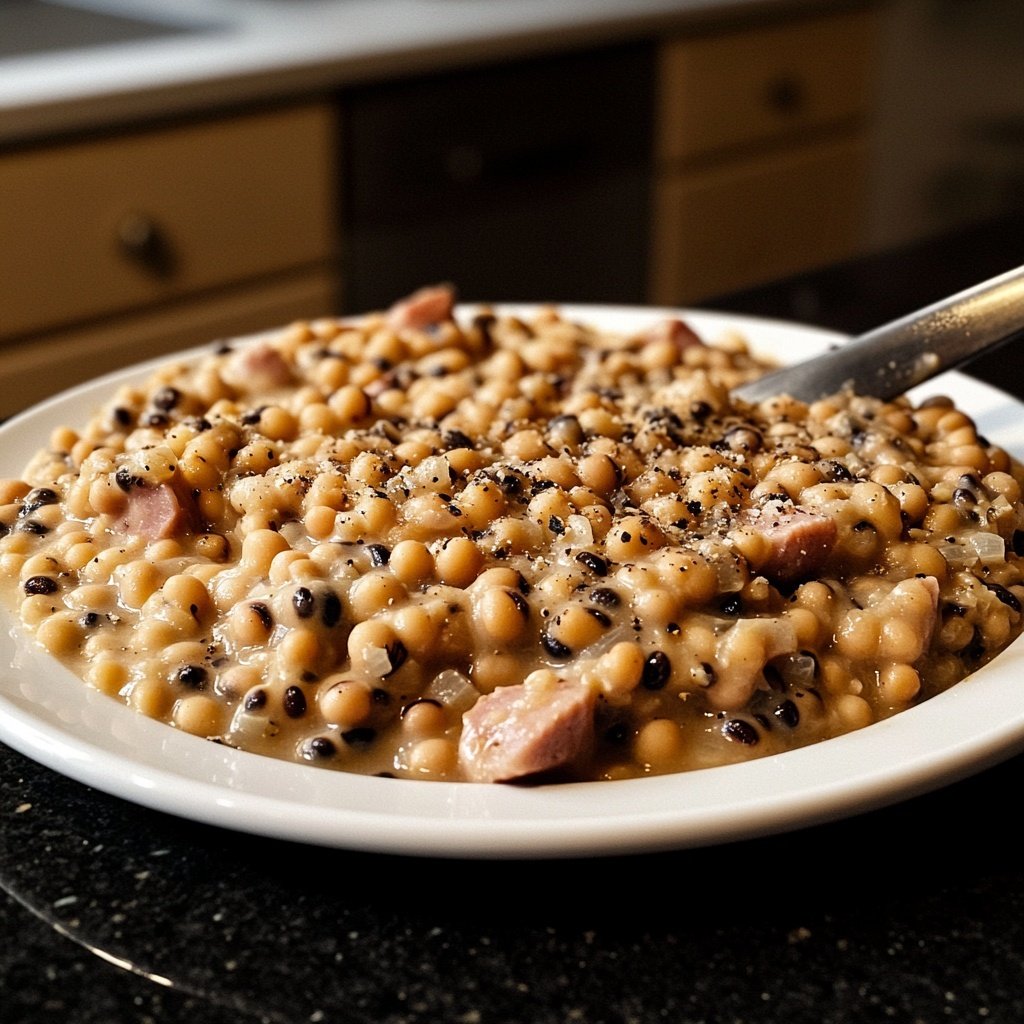 Hoppin John schwarzäugige Bohnen