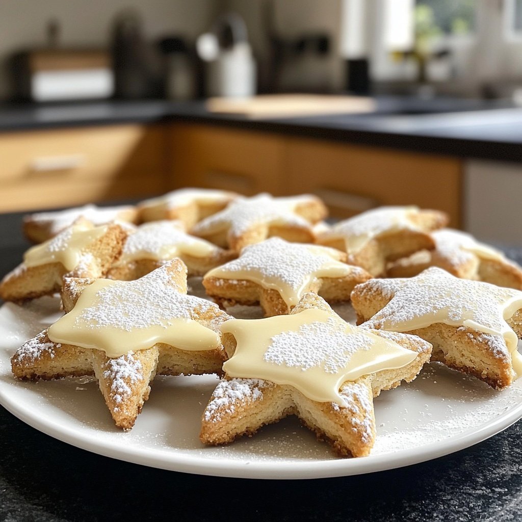 Zarte Zitronensterne