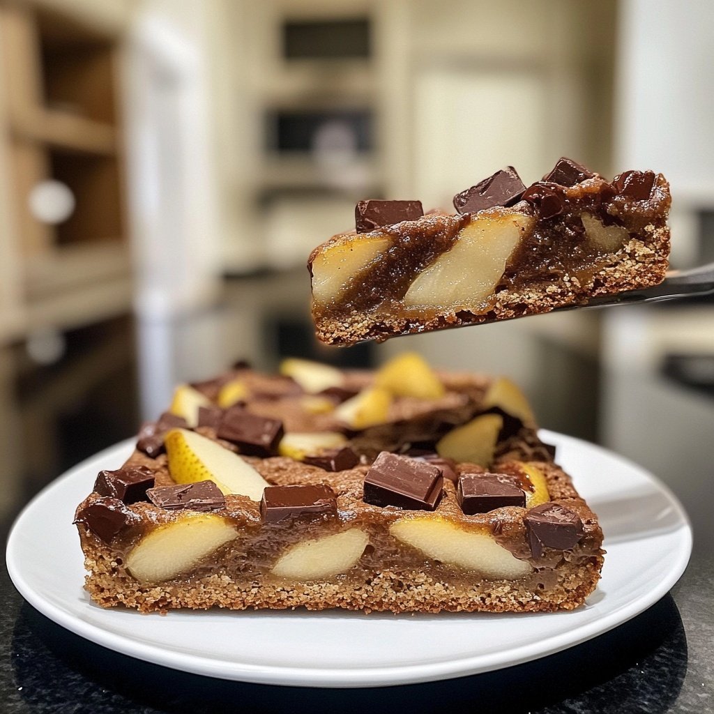 Schokoladen-Birnen-Kuchen