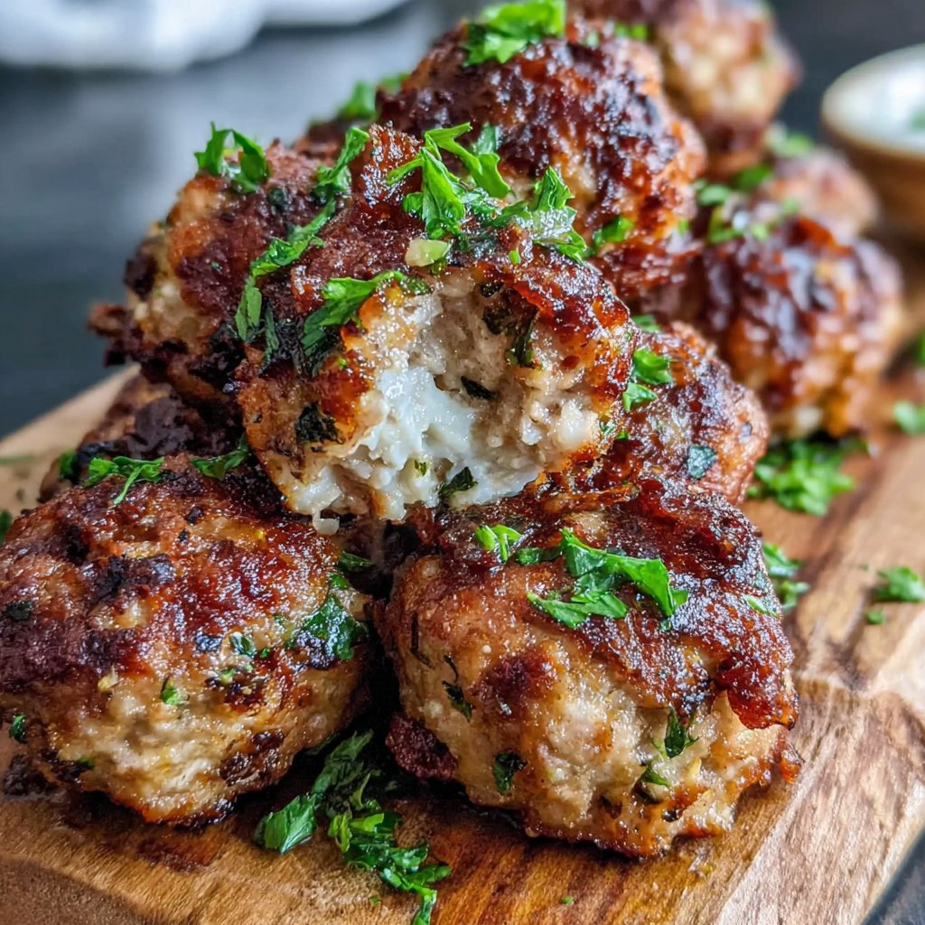 Türkische Putenbällchen mit Gewürzen